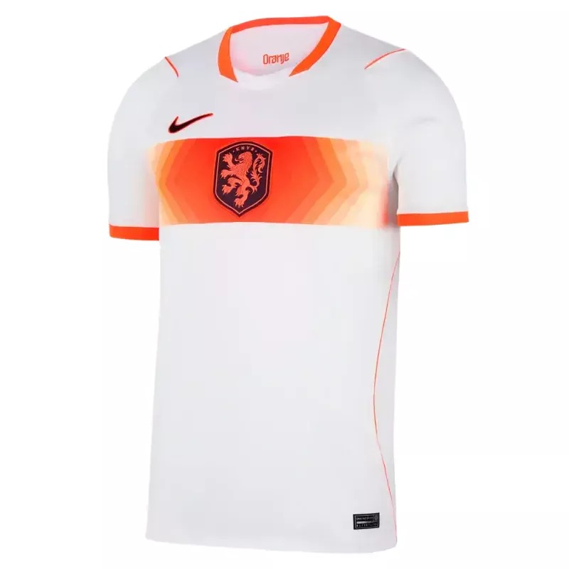 Netherlands 2026 away jersey with Nike branding and KNVB crest