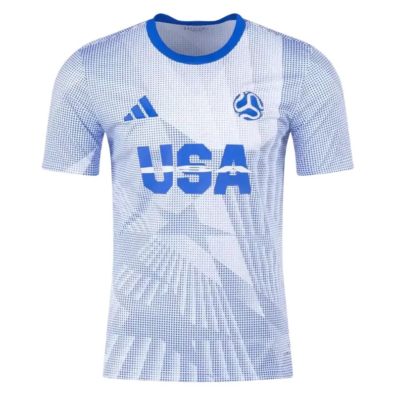 USA 2026 World Cup host jersey in white with Nike branding and USMNT crest